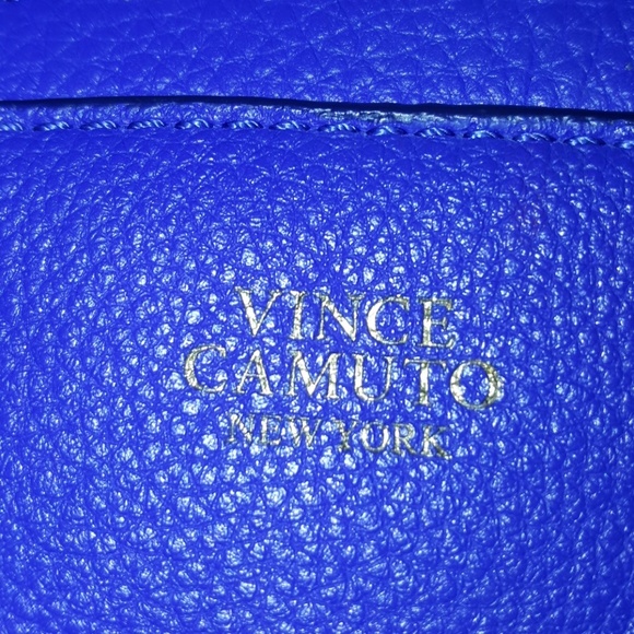 Vince Camuto blue leather crossbody bag - Picture 3 of 8